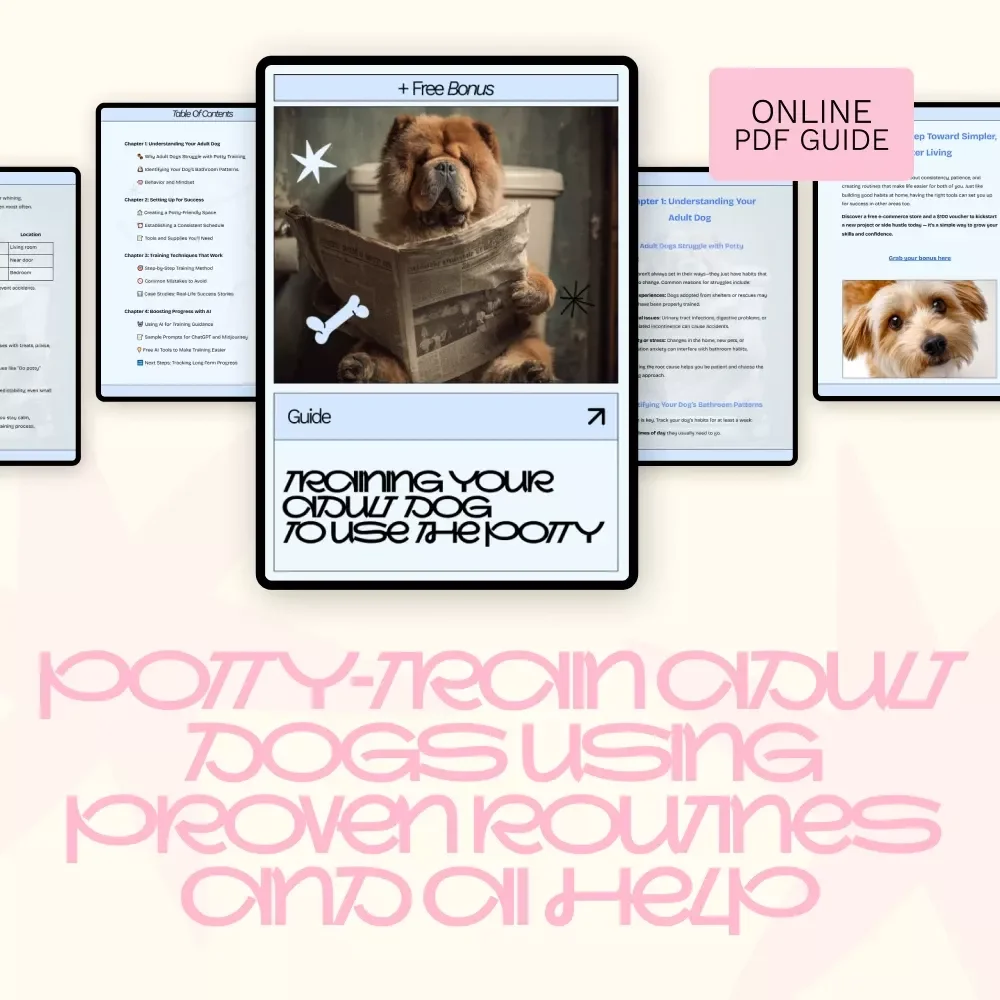 Training Your Adult Dog to Use the Potty – Step-by-Step Guide for How to Potty Train Adult Dog with Proven Techniques, Schedules, and AI Tools