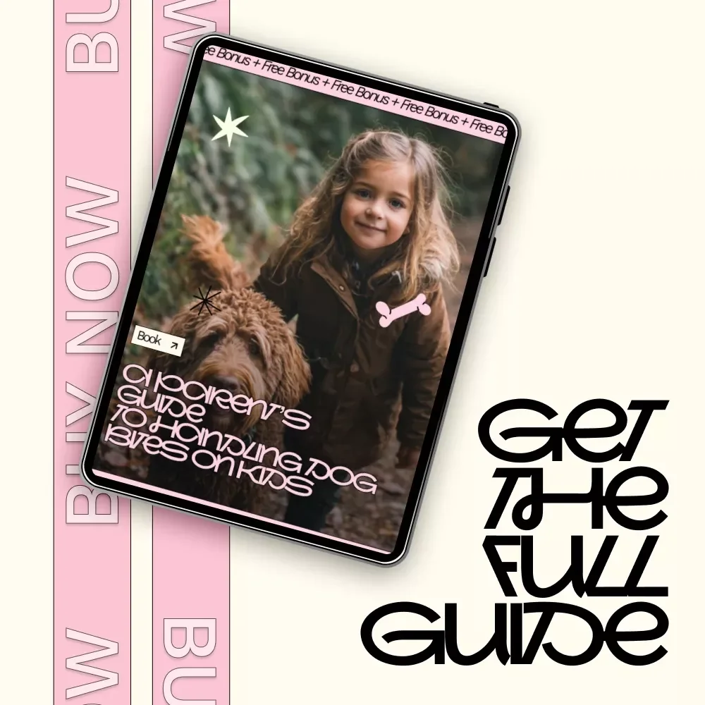 A Parent’s Guide to Handling Dog Bites on Kids | Digital eBook for Families | Dog Safety Education, Child Protection & dog biting kids how to handle Guide