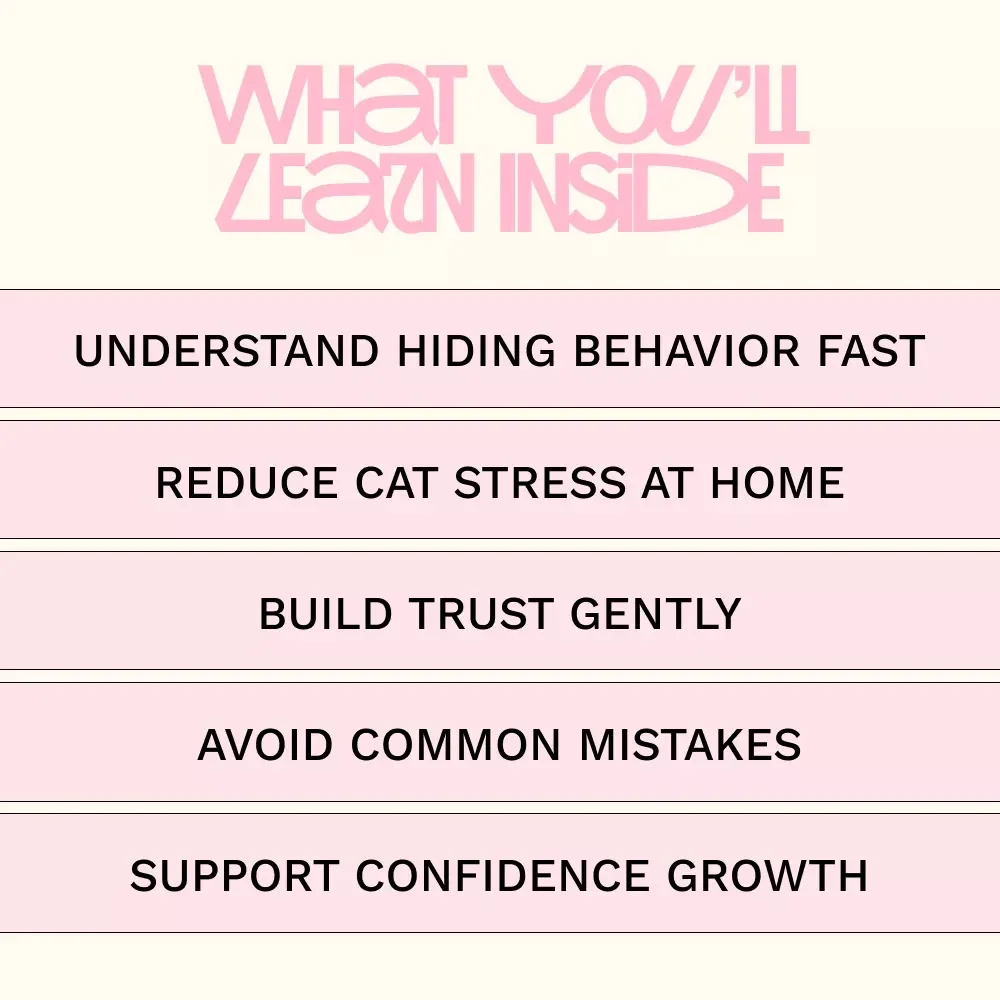 Whiskers in the Shadows – A Gentle Guide to Understanding Cat Hiding Behavior, Stress Signals & “cat hiding all the time meaning” for Caring Cat Owners