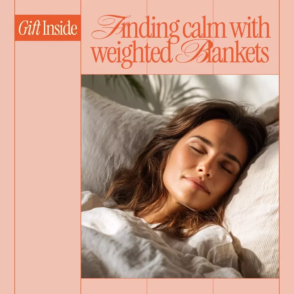 Finding Calm with Weighted Blankets – A Practical eBook Guide to the Weighted Blanket Benefits for Anxiety & Stress Relief