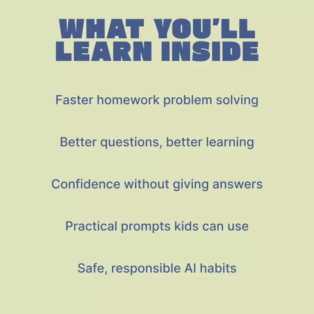 How AI Can Help With Kids’ Homework – Smart Parent Guide to AI Help with Kids Homework Questions, Easy Learning Support & Homework Confidence