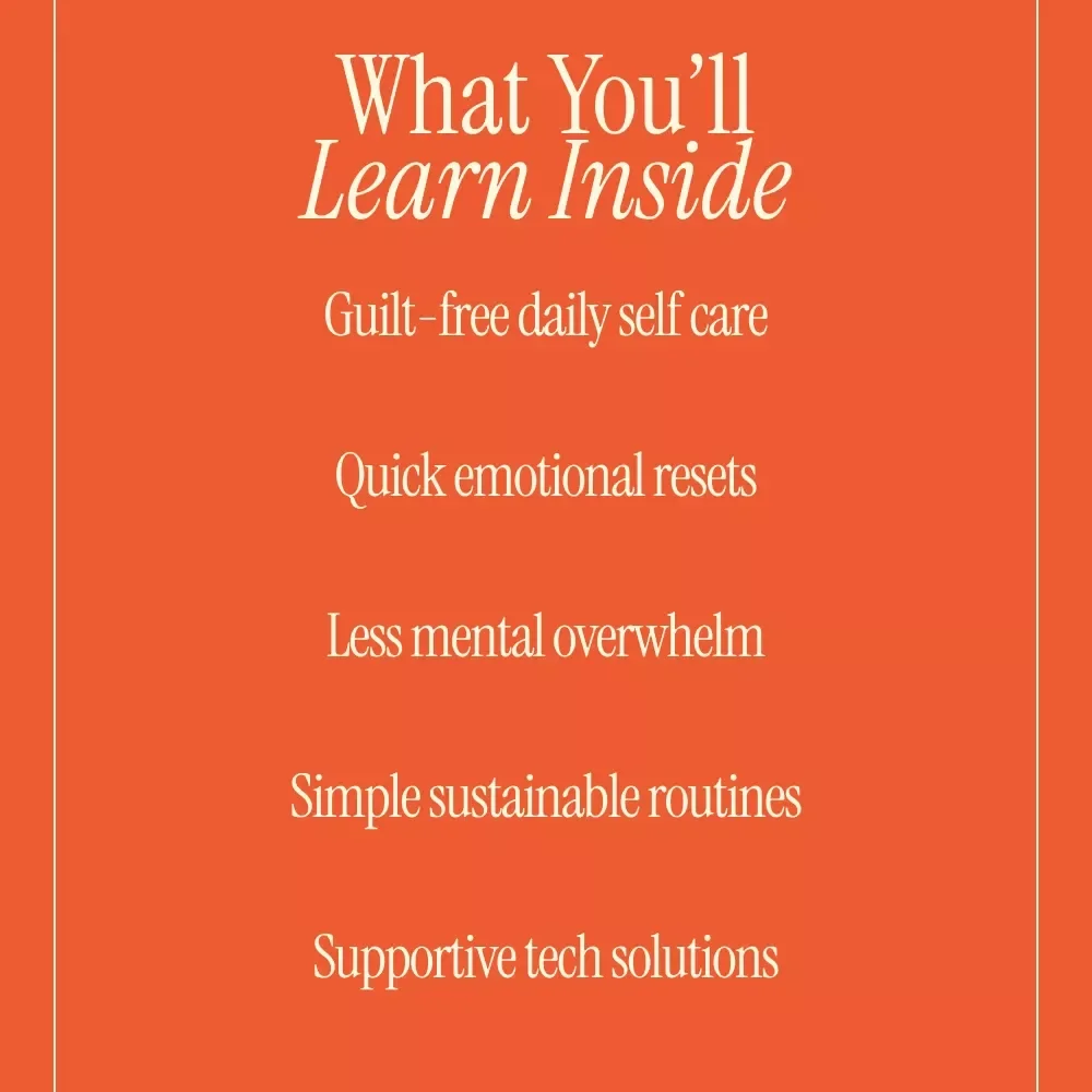 Still Taking Care of Yourself Even When You Have No Time | Practical Self Care for Moms with No Time | Digital eBook Guide