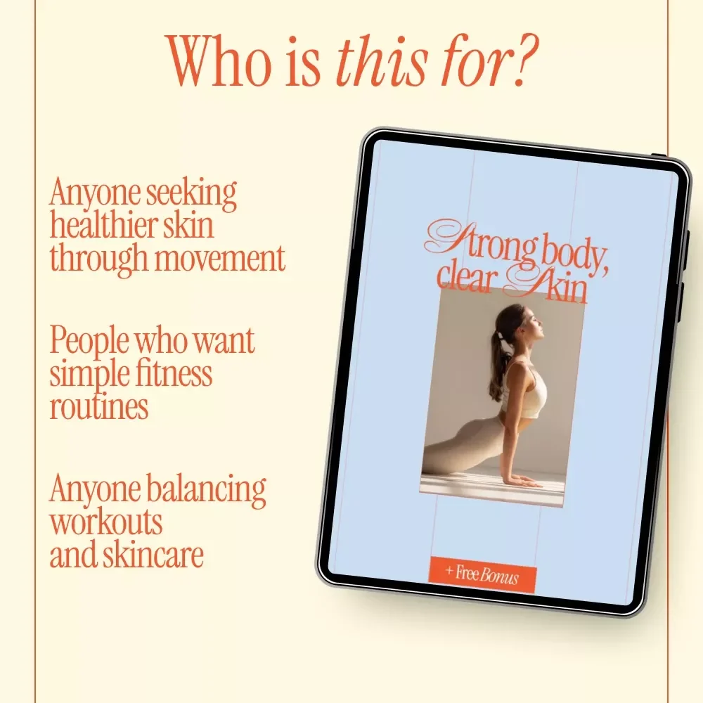 Strong Body, Clear Skin – A Practical Ebook on Exercise Routines for Glowing Skin, Fitness, Movement & Natural Radiance