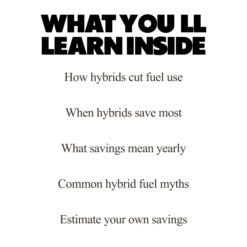 How Much Do Hybrid Cars Really Save on Fuel? | Easy-to-Read Guide Answering how much do hybrid cars save on fuel