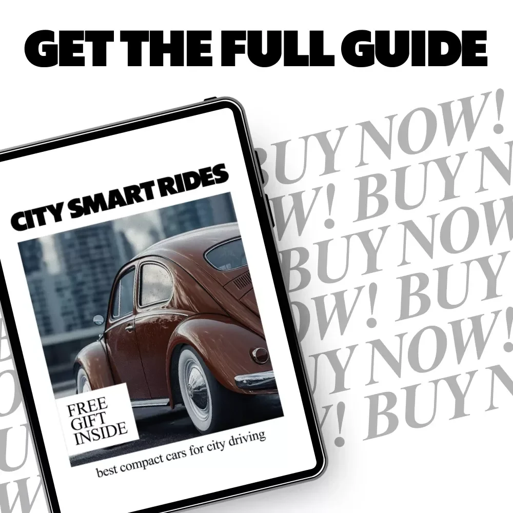 City Smart Rides | Practical Ebook Guide to the Best Compact Cars fo City Driving, Urban Car Buying Checklist & Real City Case Studies