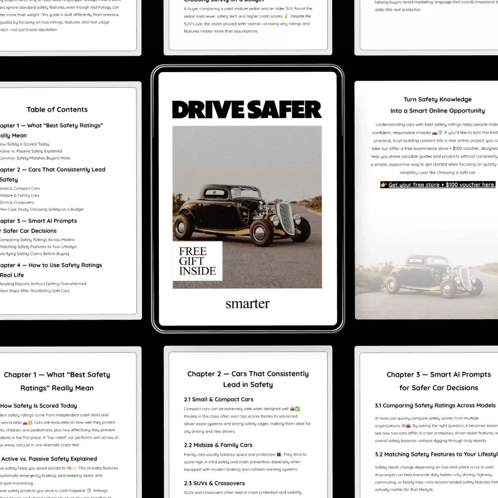 Drive Safer, Smarter – A Practical Safety Guide to Cars with Best Safety Ratings for Confident Buyers