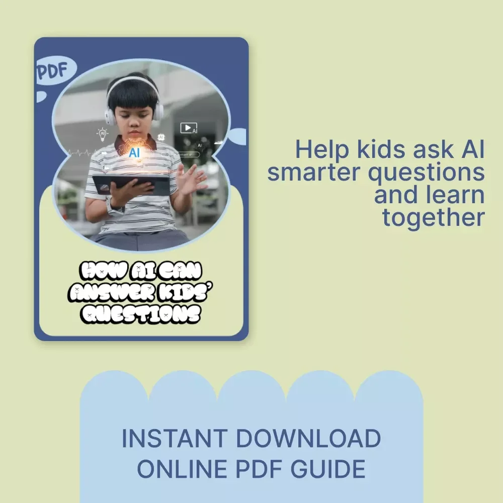 How AI Can Answer Kids’ Questions – Parent & Teacher Guide on How to Use AI to Answer Kids Questions | Fun Learning with AI