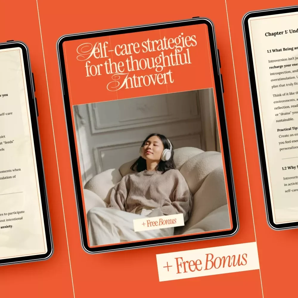 Self-Care Strategies for the Thoughtful Introvert – A Gentle eBook Guide with Practical Self-Care Ideas for Introverts, Mindful Routines, and Personalized Recharge Plans