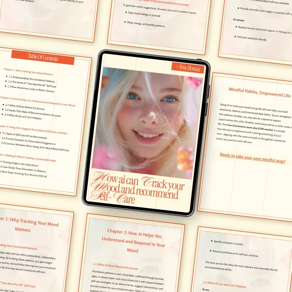 How AI Can Track Your Mood and Recommend Self-Care | Digital Guide to Using AI to Track Your Mood and Suggest Self Care Activities for Personal Wellness