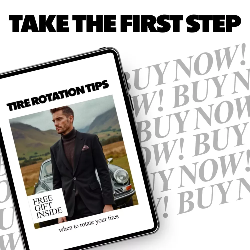 Tire Rotation Tips – Easy Tire Rotation Guide, Vehicle Maintenance Checklist, Car Care eBook, Auto Safety & Fuel Efficiency Digital Download