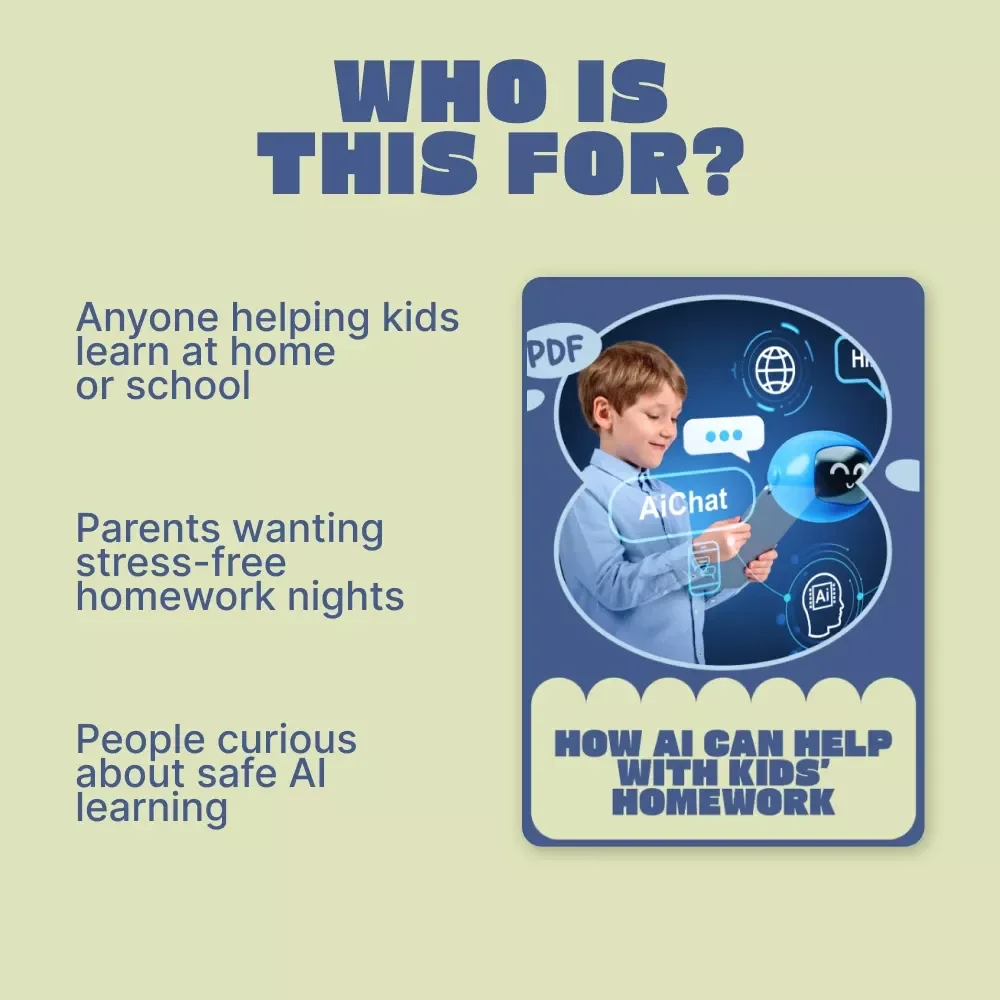 How AI Can Help With Kids’ Homework – Smart Parent Guide to AI Help with Kids Homework Questions, Easy Learning Support & Homework Confidence