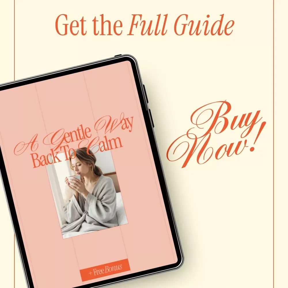 A Gentle Way Back to Calm – Guided Meditation for Anxiety and Stress eBook, Mindfulness Guide for Overthinking, Daily Calm Practice Download