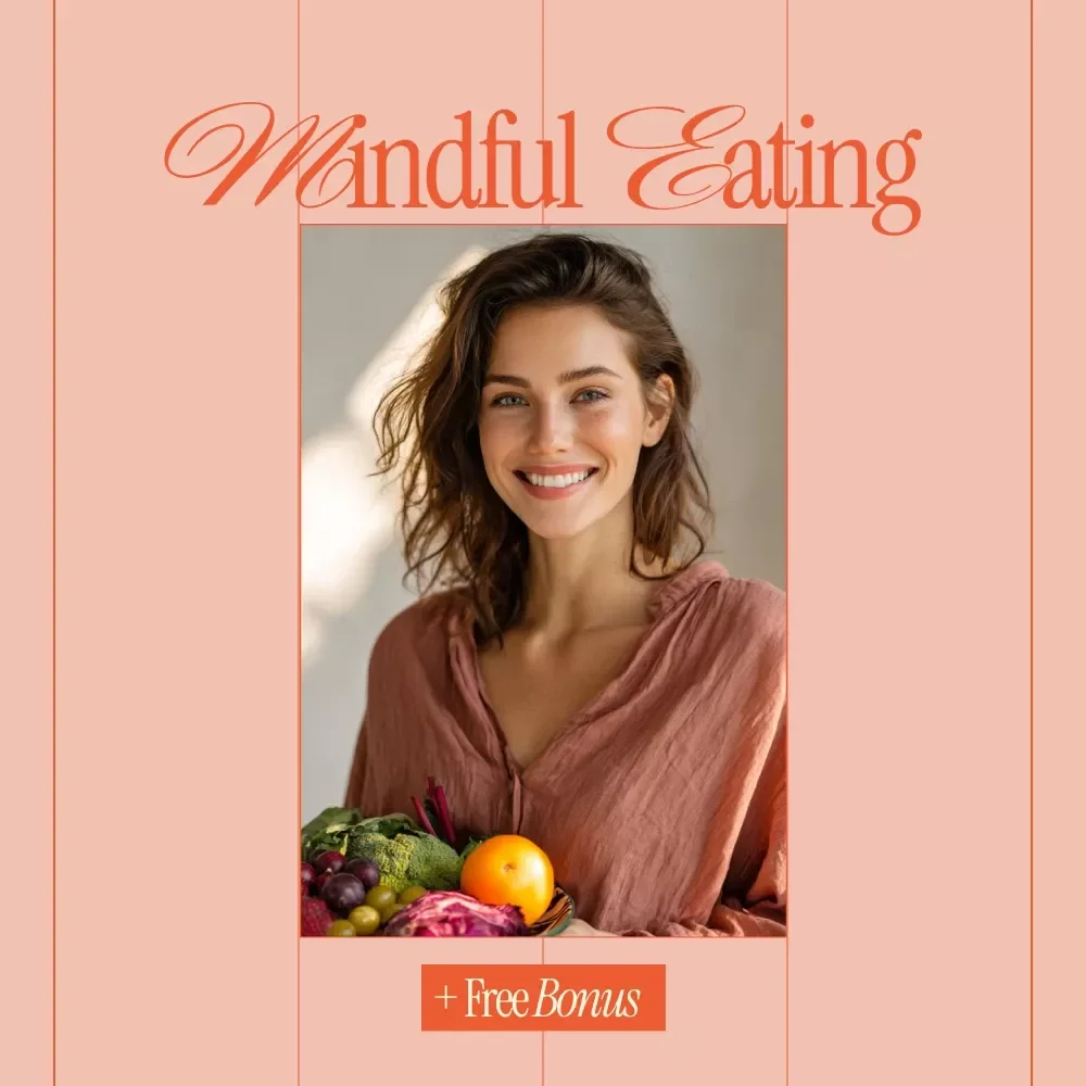 Savor the Moment: A Practical Guide to Mindful Eating | Digital Guide on how to practice mindful eating, Healthy Habits & Conscious Living