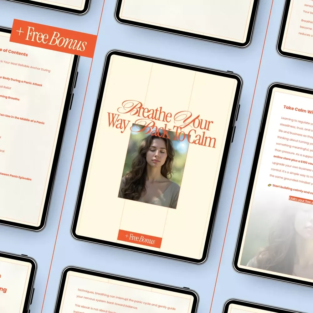 Breathe Your Way Back to Calm – Ebook with Gentle Breathing Exercises for Panic Attacks, Practical Guide for Anxiety Relief, Nervous System Reset & Everyday Calm