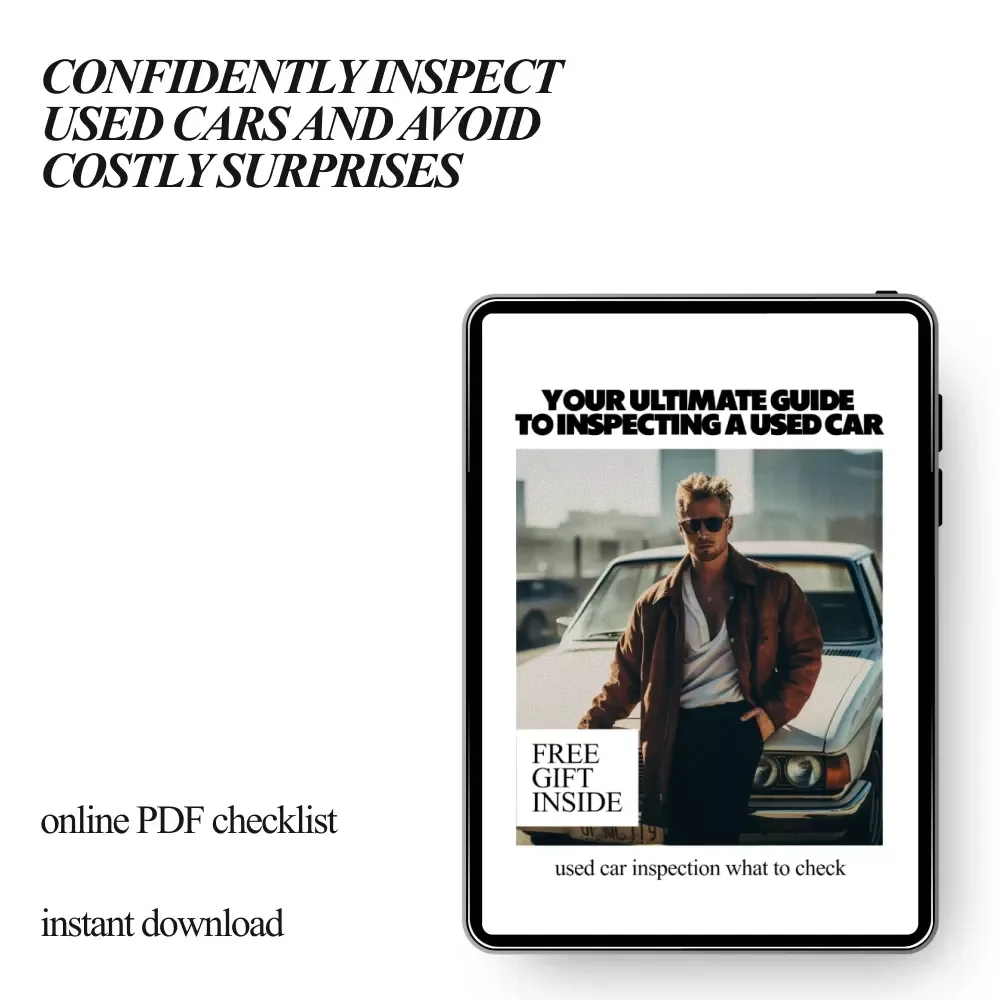 Your Ultimate Guide to Inspecting a Used Car – Printable Checklist for Smart Buyers