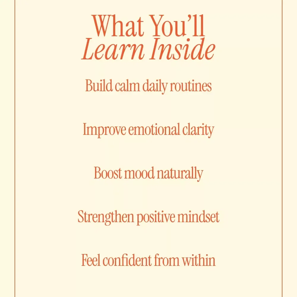 Glow from Within: A Beauty Guide to Boost Emotional Wellbeing | How to Improve Emotional Wellbeing eBook | Self-Care, Mindset & Inner Glow Digital Download