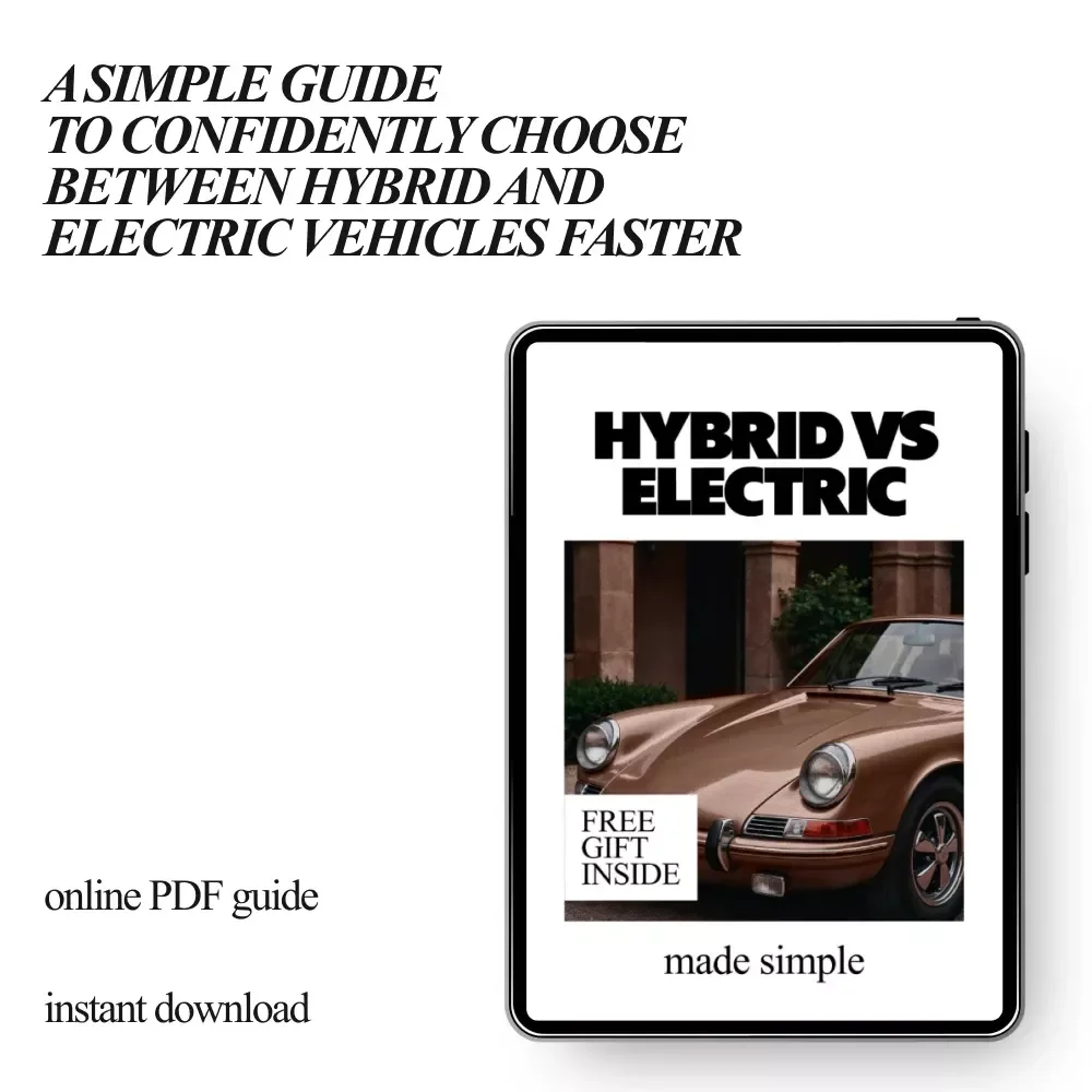 Hybrid vs Electric Made Simple | Easy Hybrid vs Electric Comparison Guide for Smart Car Buyers