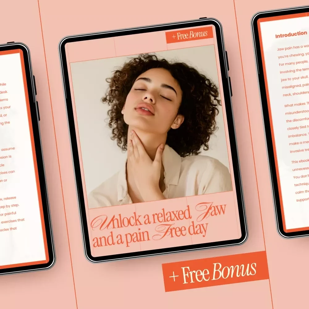 Unlock a Relaxed Jaw and a Pain Free Day – Gentle TMJ Exercises for Pain Relief eBook, Jaw Tension Release Guide, Daily TMJ Routine Digital Download