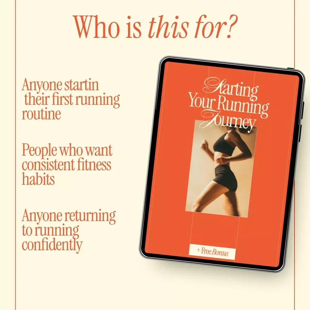 Starting Your Running Journey – Beginner-Friendly Running Guide | How to Start Running for Absolute Beginners | Digital Download