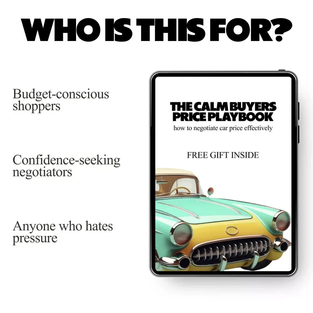 The Calm Buyer’s Price Playbook | A Smart, Stress-Free Guide on How to Negotiate Car Price Effectively