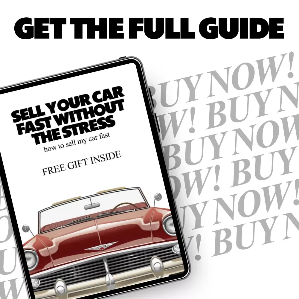 Sell Your Car Fast Without the Stress | Digital TYPE Guide for Anyone Wondering how to sell my car fast, Step-by-Step Checklist & AI Prompts
