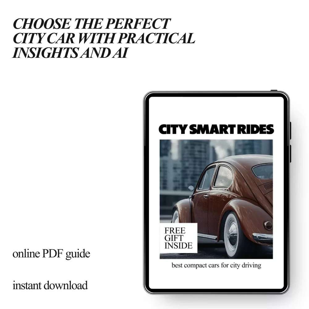 City Smart Rides | Practical Ebook Guide to the Best Compact Cars fo City Driving, Urban Car Buying Checklist & Real City Case Studies