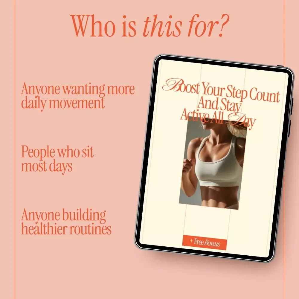 Boost Your Step Count and Stay Active All Day | Simple Walking Guide for Anyone