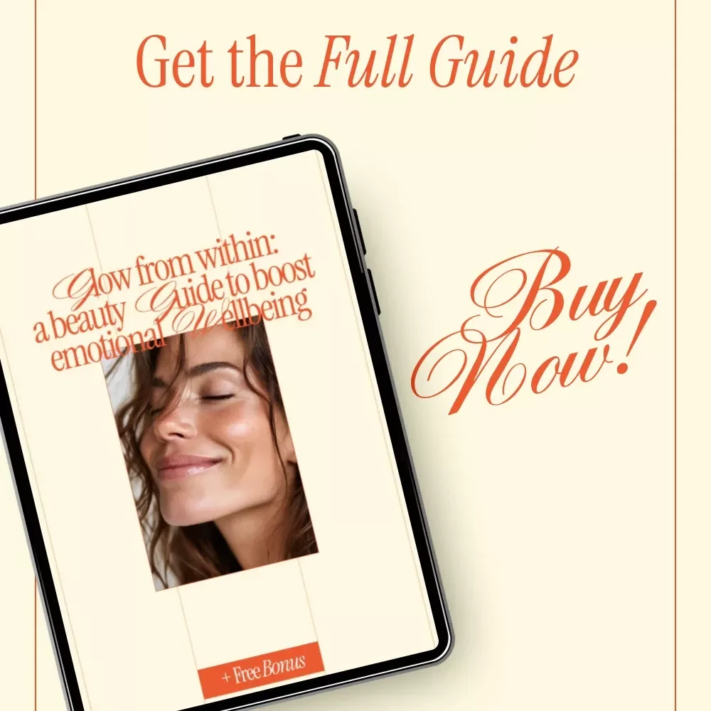 Glow from Within: A Beauty Guide to Boost Emotional Wellbeing | How to Improve Emotional Wellbeing eBook | Self-Care, Mindset & Inner Glow Digital Download