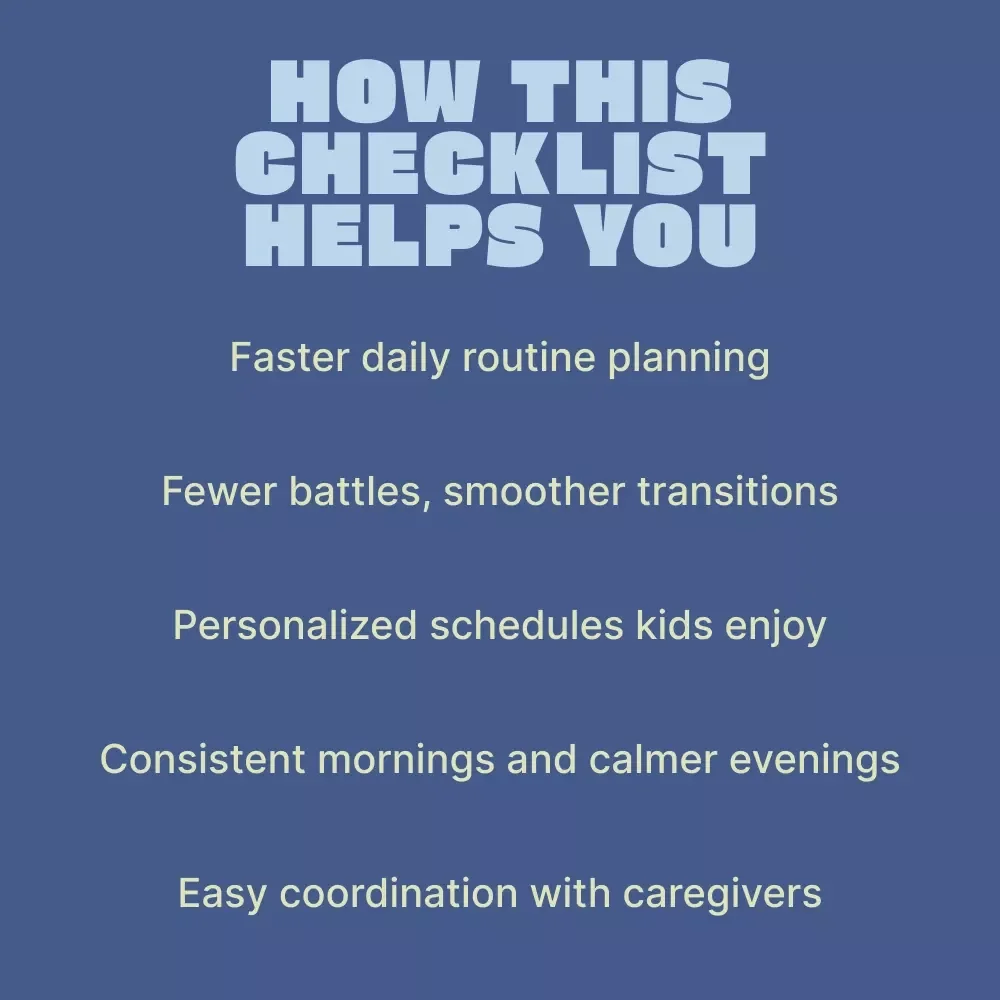 AI Tools to Plan Kids Routines | Smart Family Scheduling Checklist | AI Tools That Help Plan Kids Routines