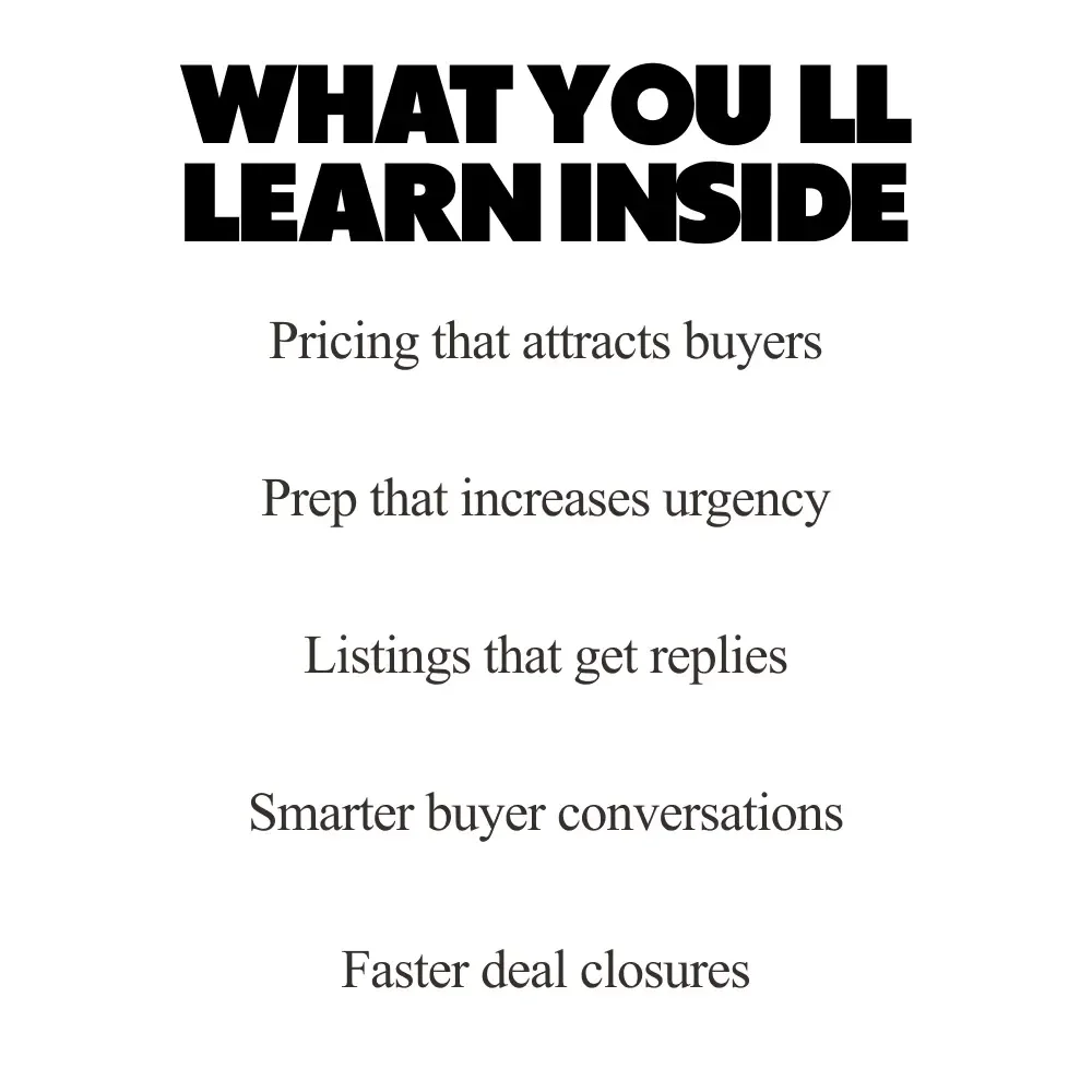 Sell Your Car Fast Without the Stress | Digital TYPE Guide for Anyone Wondering how to sell my car fast, Step-by-Step Checklist & AI Prompts