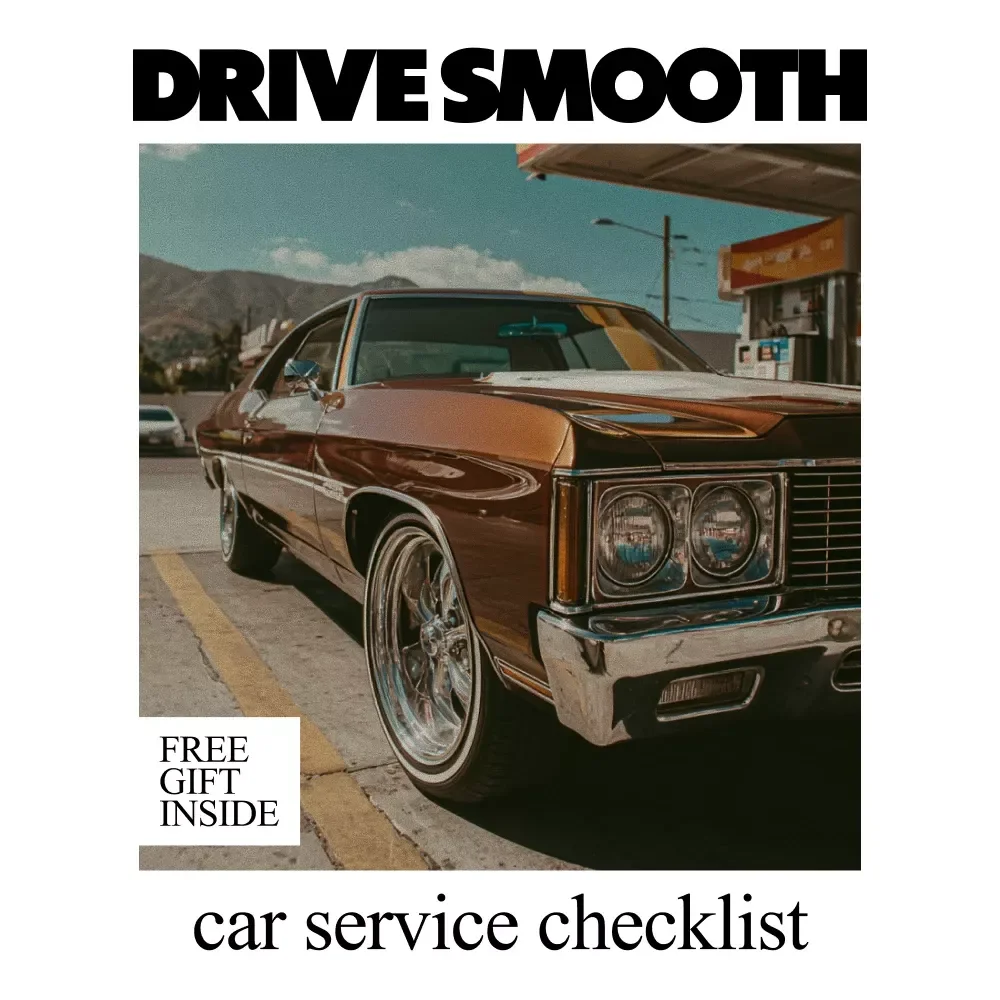 Drive Smooth: Your Car Service Checklist – Easy Auto Maintenance Guide, Printable Vehicle Care Planner, Know how often cars need servicing