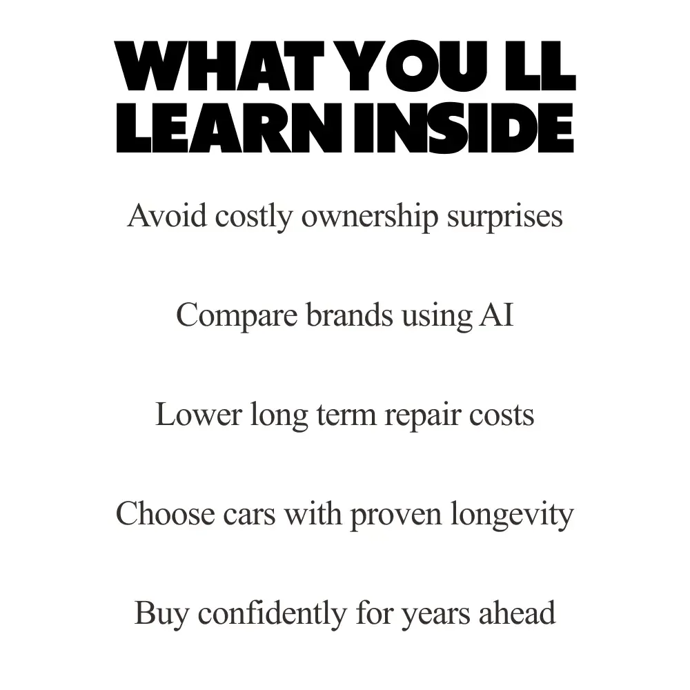The Car Brands That Keep Going | Smart Buyer Guide to the Most Reliable Car Brands for Long-Term Ownership