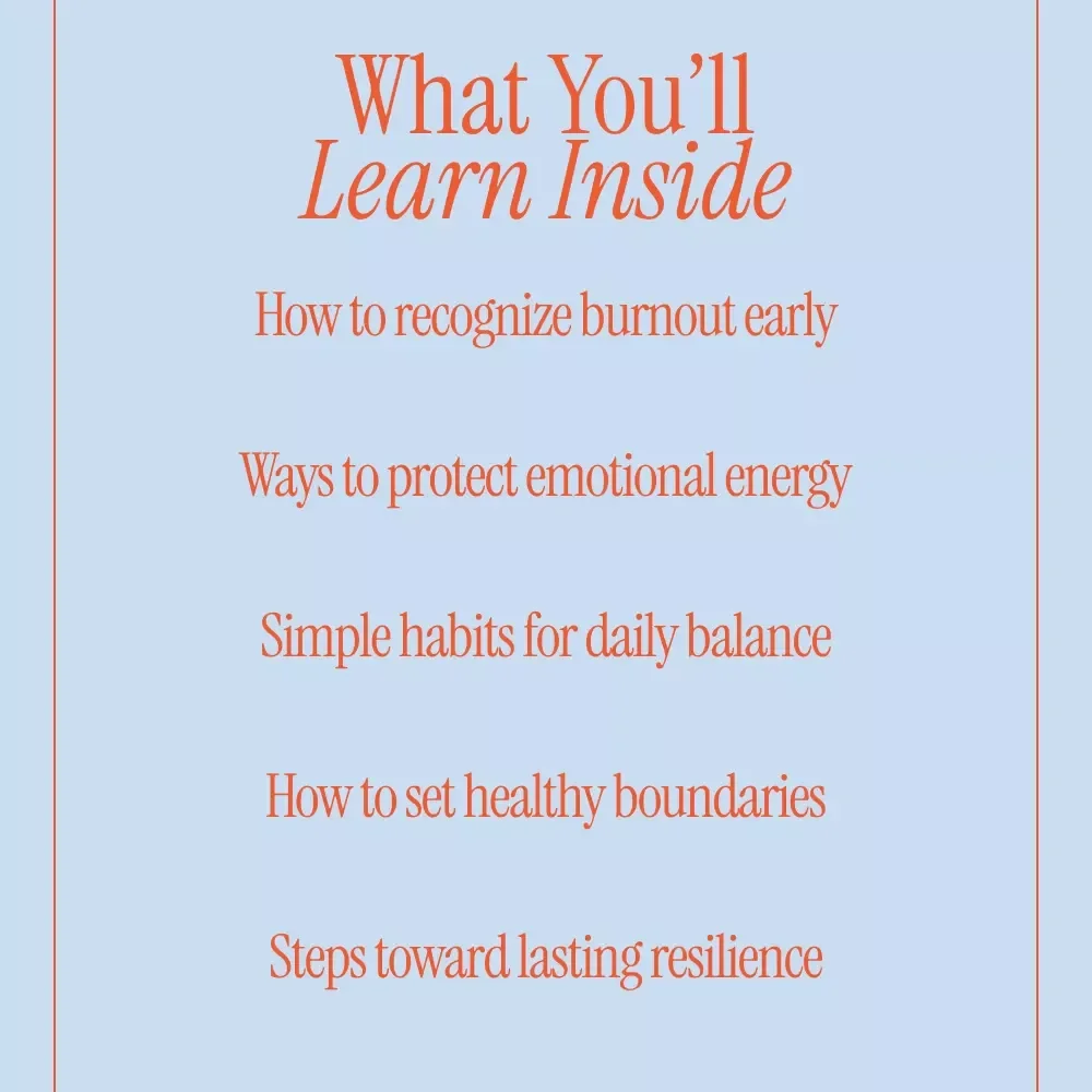 A Modern Guide to Managing Emotional Burnout – Practical Self-Care Guide, Digital Download, Wellness & Balance Resource with Tips for Managing Emotional Burnout