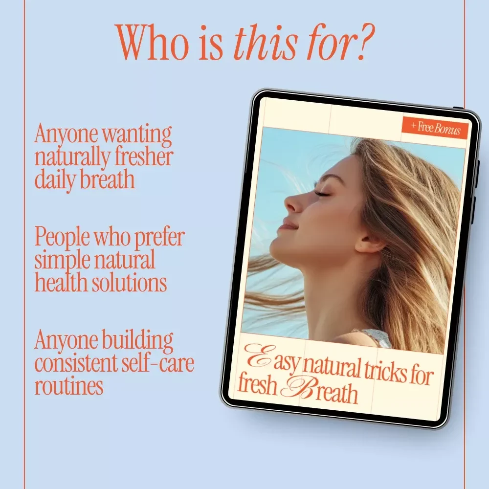 Easy Natural Tricks for Fresh Breath – eBook Guide | Best Way to Freshen Your Breath Naturally with Daily Habits, Foods & Simple Routines