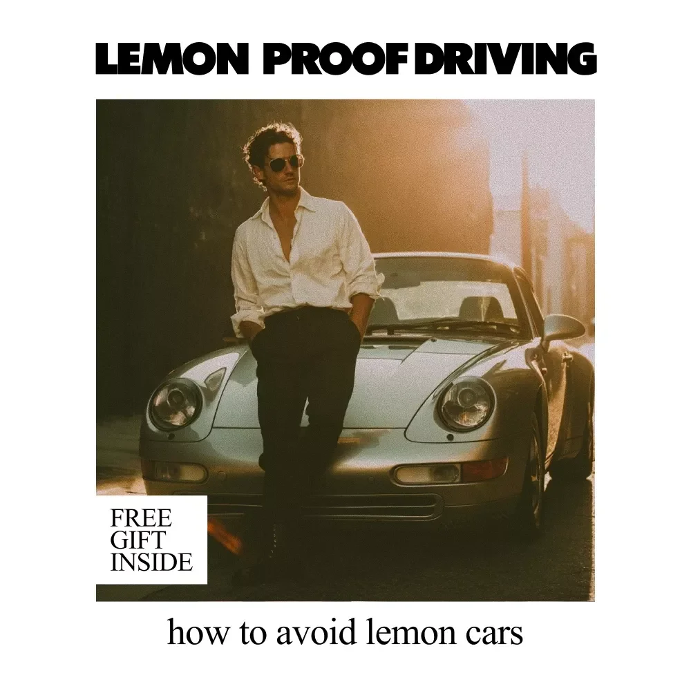 Lemon-Proof Driving – Smart Buyer eBook Guide on How to Avoid Lemon Cars, Spot Red Flags, Use AI Research & Buy with Confidence
