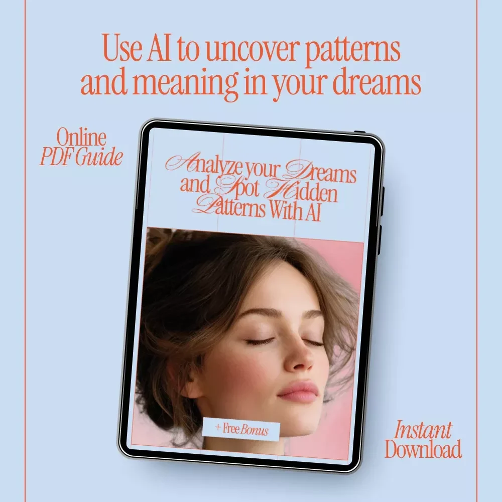 Analyze Your Dreams and Spot Hidden Patterns with AI – Dream Journaling, Self-Awareness & Personal Insight