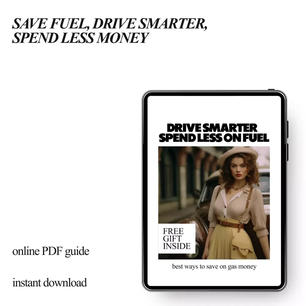 Drive Smarter, Spend Less on Fuel – Digital Guide, eBook & Checklist for Fuel Savings, Car Care Tips, AI Driving Prompts, and Everyday Gas Budget Hacks