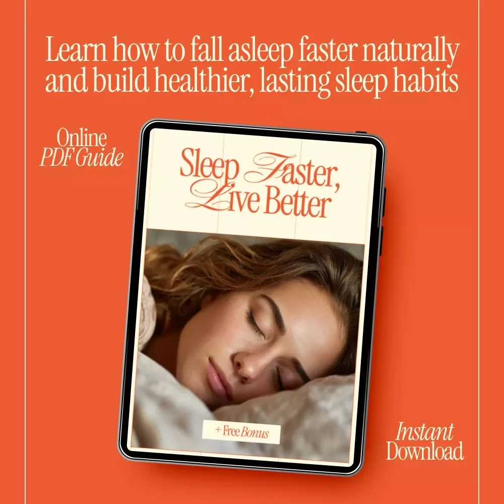 Sleep Faster, Live Better – A Natural Sleep Guide | How to Fall Asleep Faster Naturally & Wake Up Refreshed