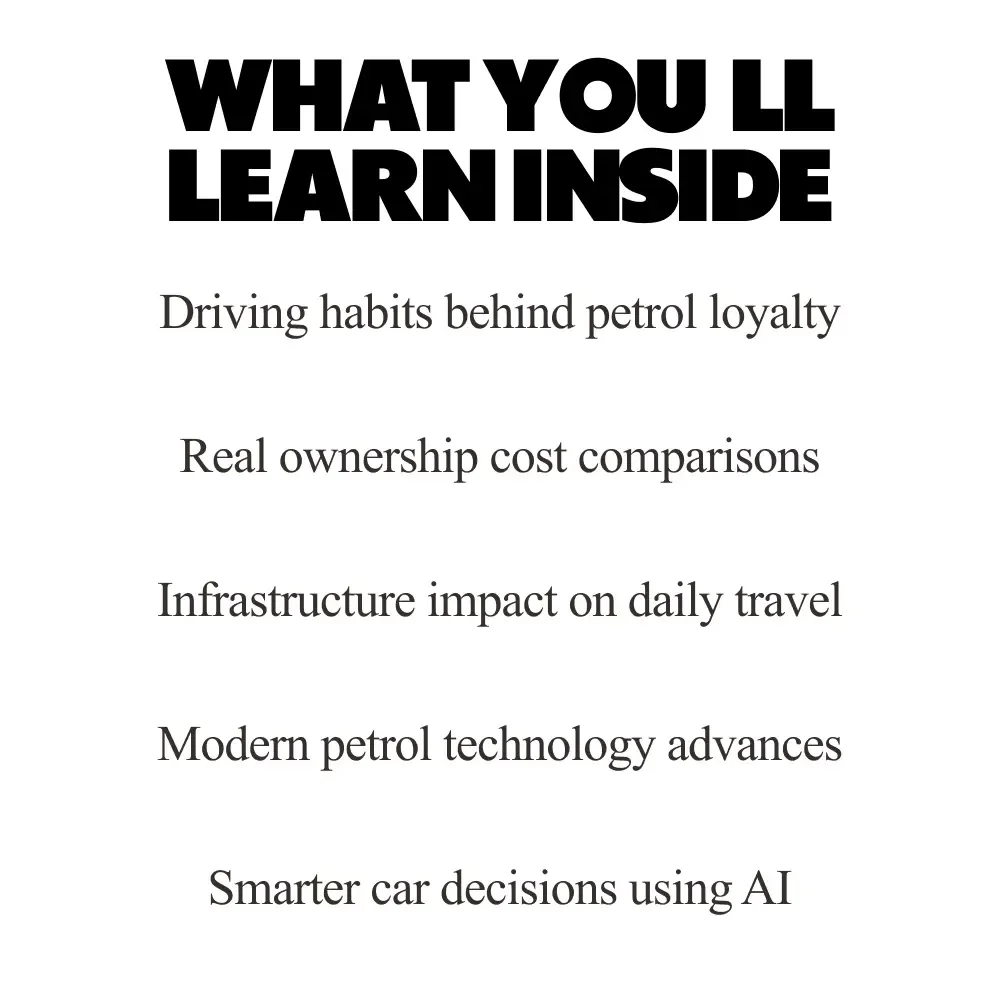 Still Running on Petrol: A Smart, Modern Look at Why Petrol Cars Still Popular Today | Practical Ownership Guide eBook