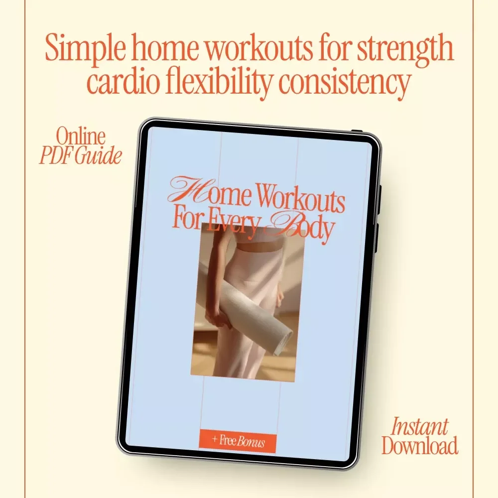 Home Workouts for Every Body – Home Workout with No Equipment eBook Guide for Beginners & Busy Lifestyles