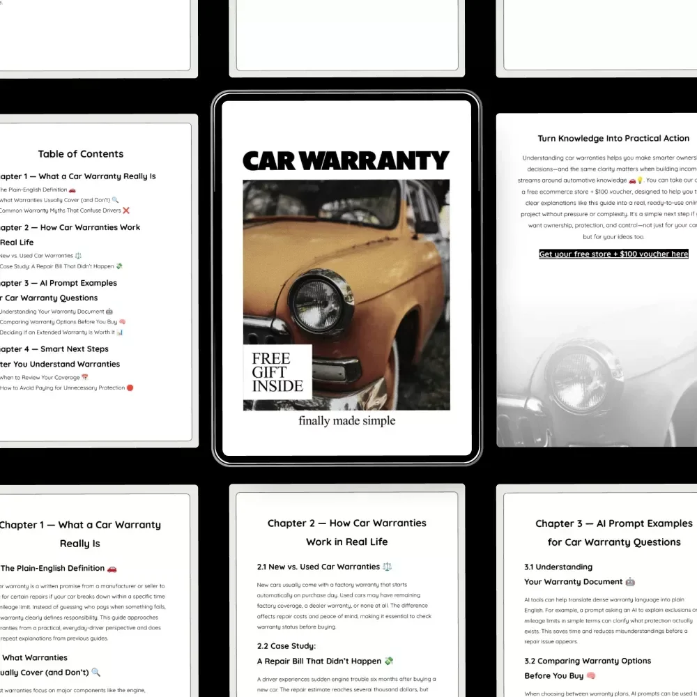 Car Warranty, Finally Made Simple | Car Warranty Explained Step-by-Step Guide for New & Used Car Owners, Smart Buyers & First-Time Drivers