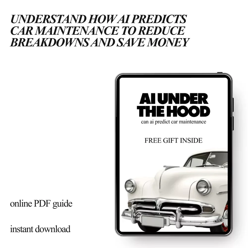 AI Under the Hood | Smart Auto Care eBook Guide | Can AI Predict Car Maintenance? | Predictive Maintenance for Modern Drivers