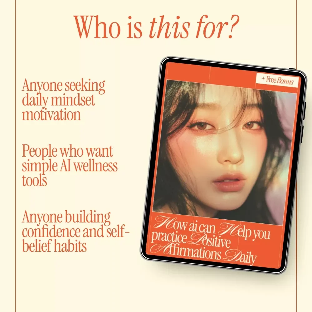 How AI Can Help You Practice Positive Affirmations Daily | AI-Powered Mindset & Self-Growth Ebook | Digital Download Guide