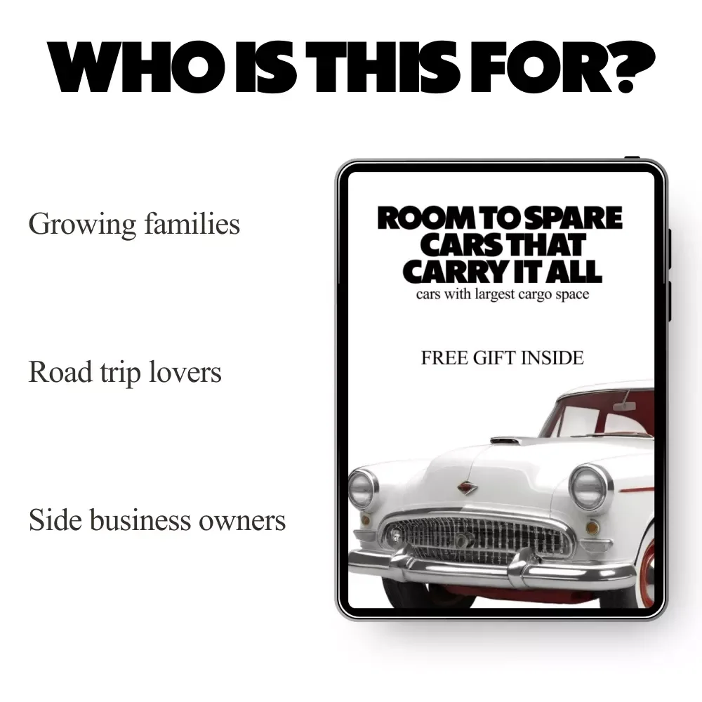Room to Spare: Cars That Carry It All – Practical Guide to Cars with Largest Cargo Space for Families, Road Trips & Everyday Hauling