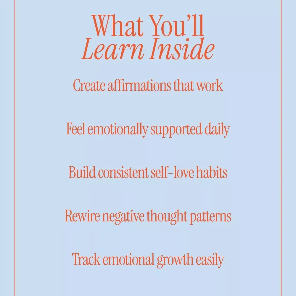 The Gentle Practice of Loving Yourself Again – eBook on how to overcome negative self talk, Self-Love Affirmations Guide, Mindful Healing & Emotional Growth