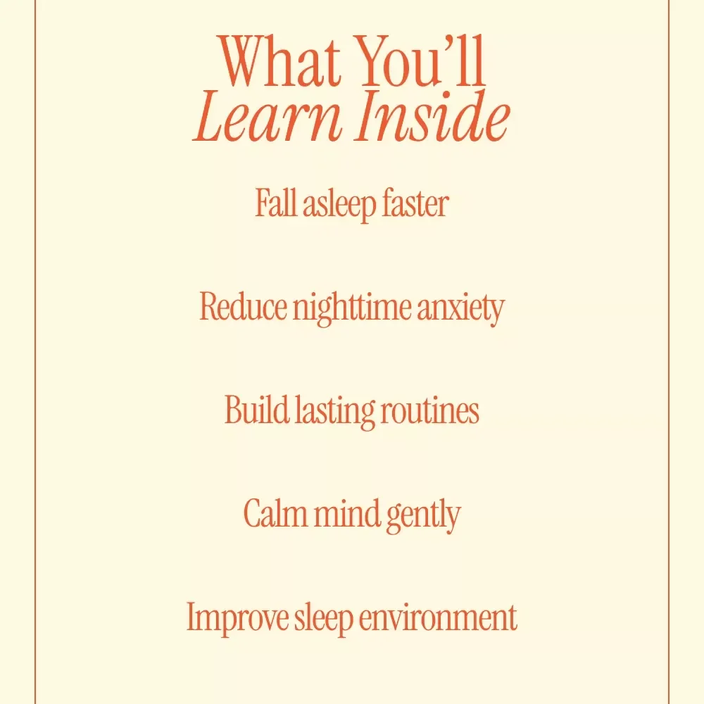 Tonight Can Feel Calm Again – A Gentle Sleep Guide Ebook for Peaceful Evenings, Stress-Free Nights & How to Create a Relaxing Bedtime Routine
