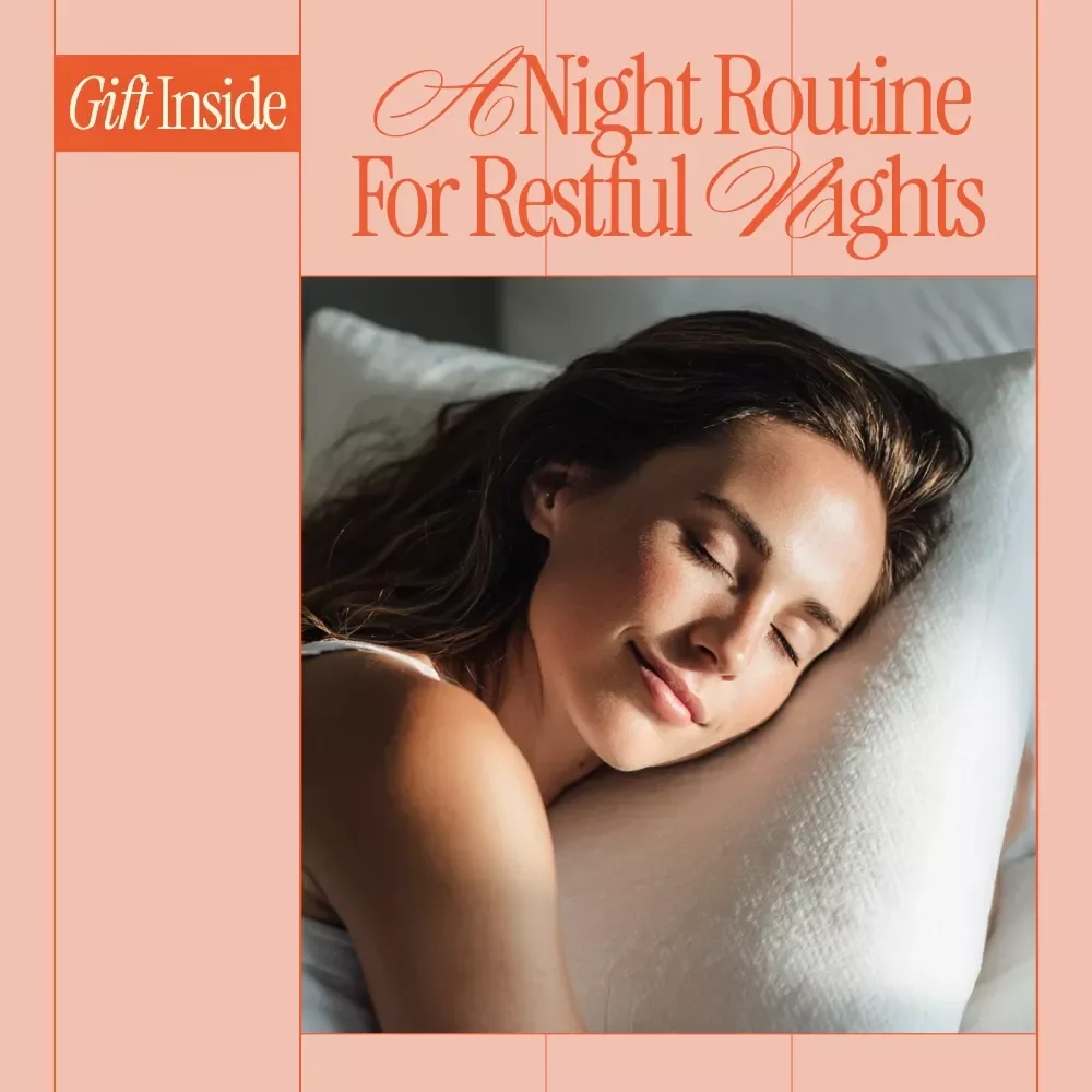 A Night Routine for Restful Nights | Digital Guide for a Night Routine for Better Sleep, Evening Habits & Sleep Wellness