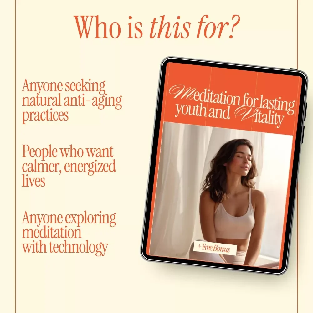 Meditation for Lasting Youth and Vitality – A Transformational Guide to Meditation for Anti-Aging, Energy Renewal, Stress Reduction, and Lifelong Wellness