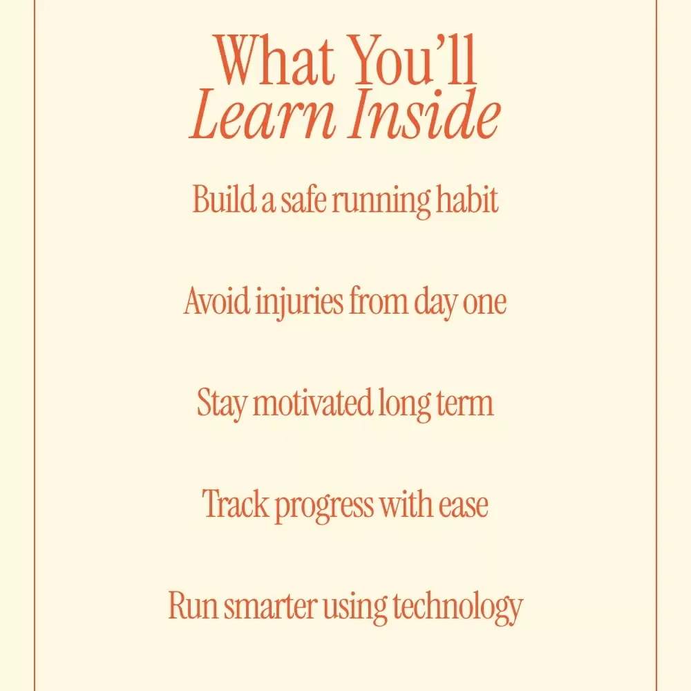 Starting Your Running Journey – Beginner-Friendly Running Guide | How to Start Running for Absolute Beginners | Digital Download