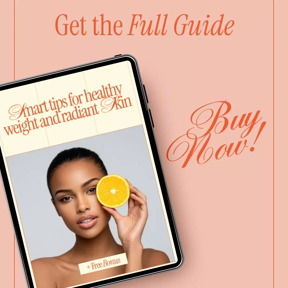 Smart Tips for Healthy Weight and Radiant Skin | Digital Wellness Guide, AI-Powered Nutrition Insights, Sustainable Weight Management eBook